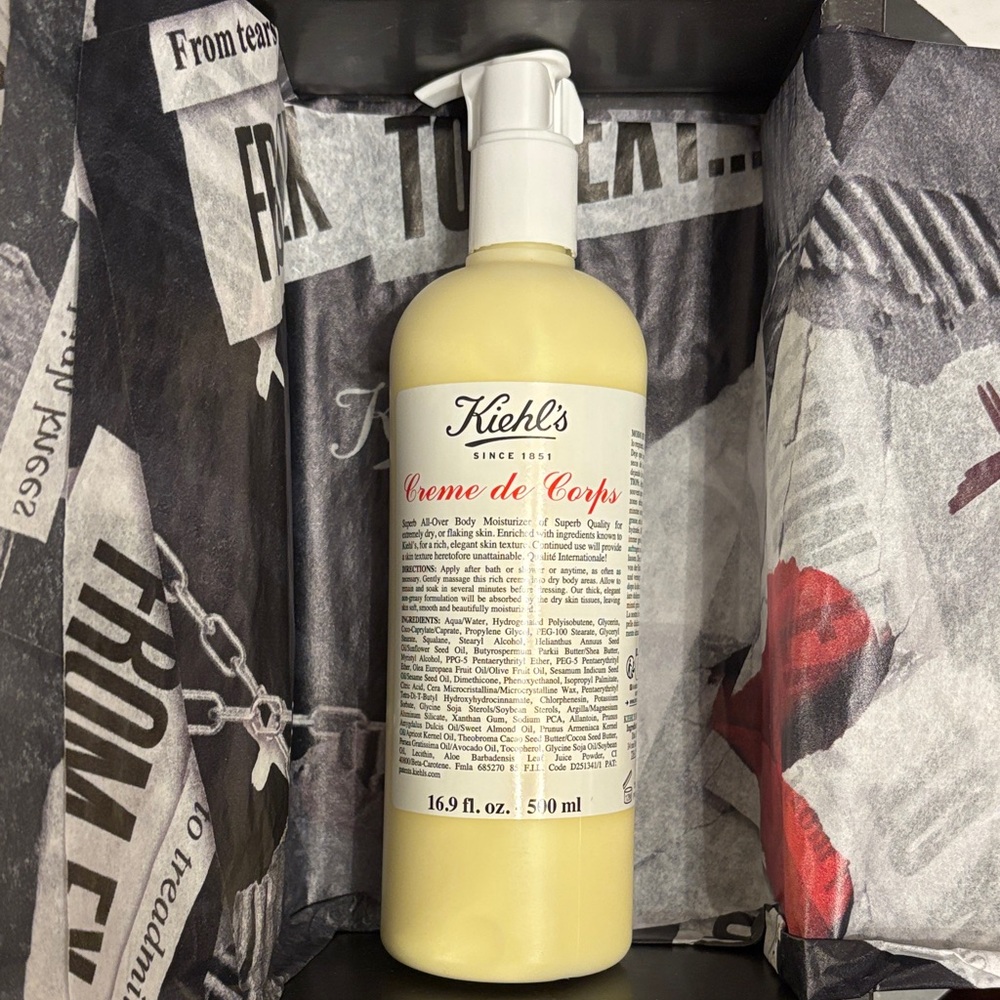 Kiehl's Creme de Corps Body Moisturizer - 500 ml / 16.9 fl oz